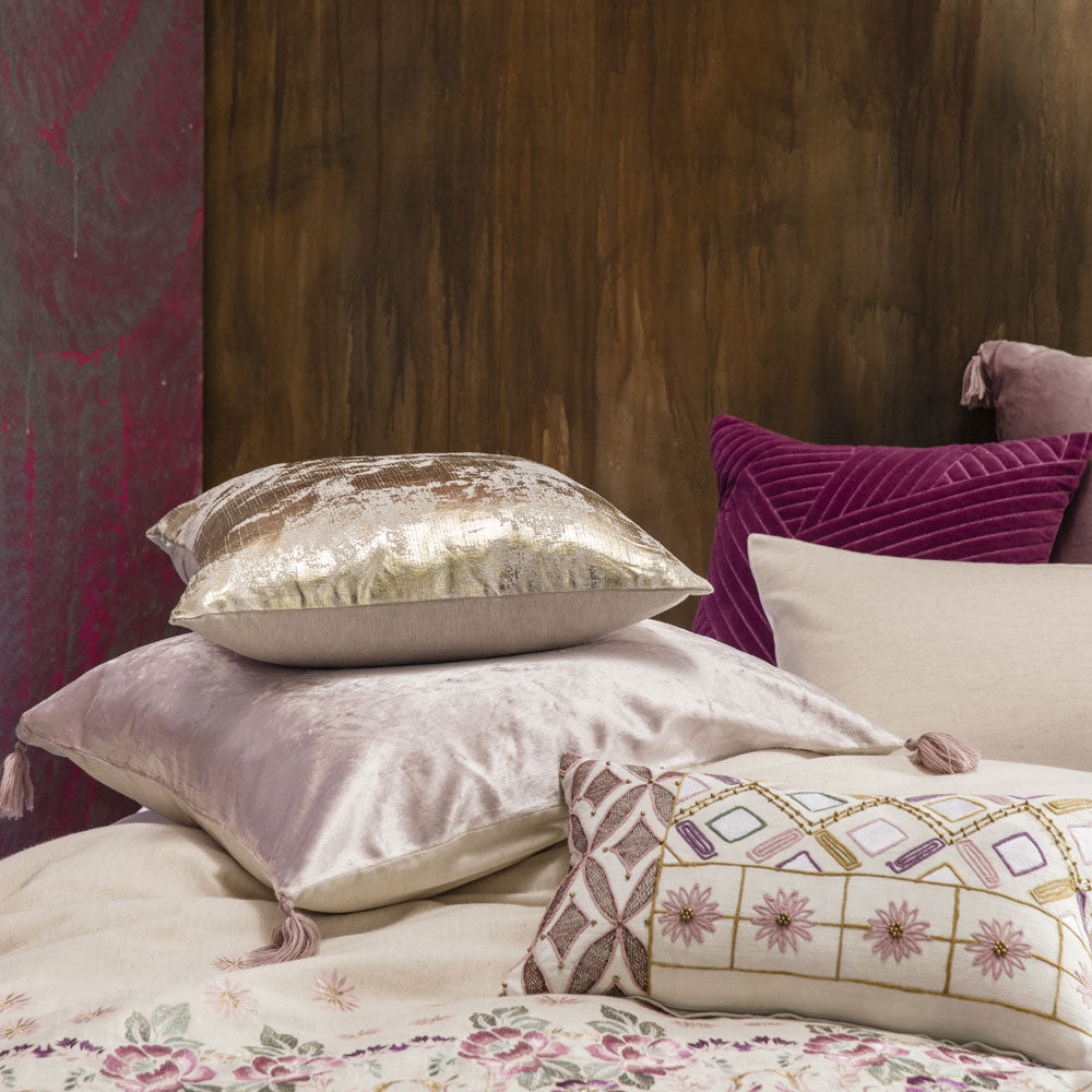 KAS Fifi Multi King Size Bed Quilt Cover Set for Elegant Bedroom Decor