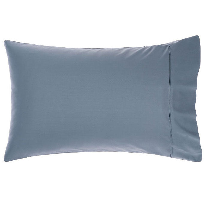 Queen Size 400TC Nara Bluestone Soft Bamboo Cotton Sheet Set with 50cm Wall