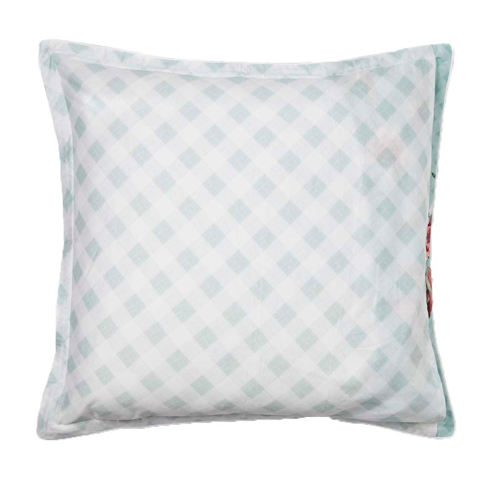 European-Sized Darlita Sage Pillowcase for Bedroom Decor