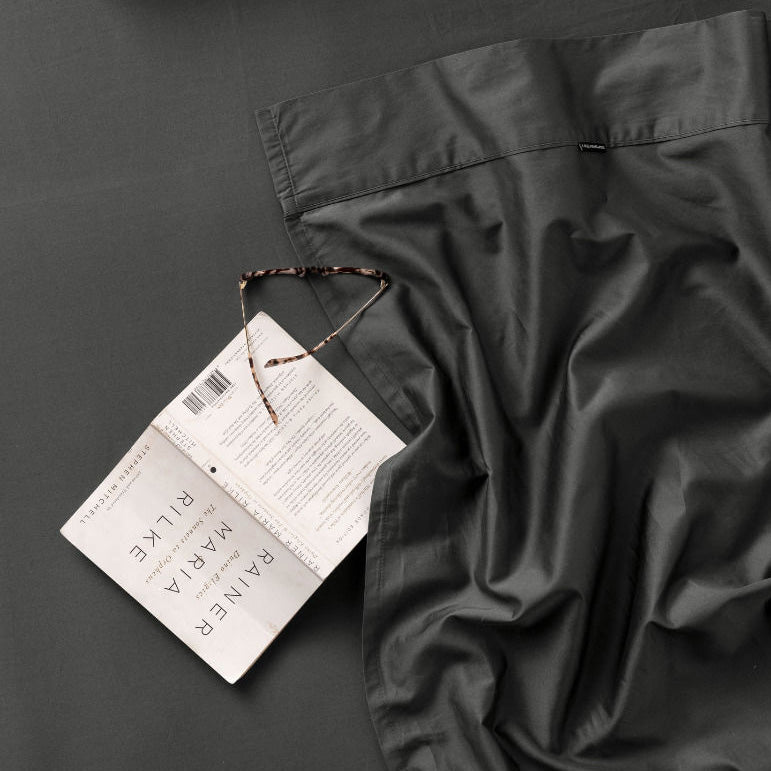 Luxurious 100% Cotton 500TC Fitted Sheet for Queen Bed with 50cm Wall