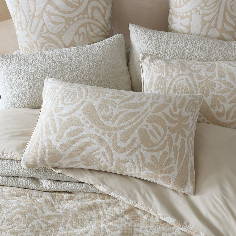 Luxurious Haven Caramel Quilt Cover Set for Queen Size Bed - Ideal Bedroom Decor