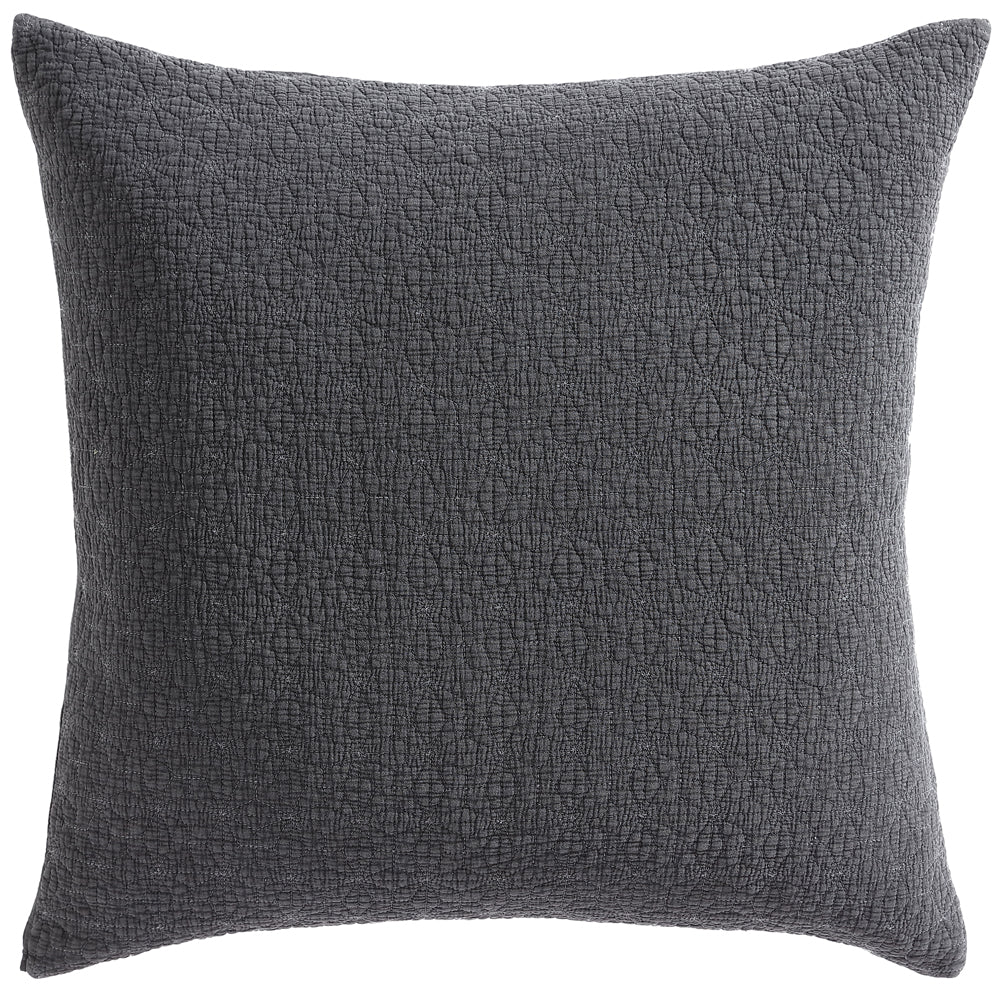 European Decorative Kayo Charcoal Sham Pillow