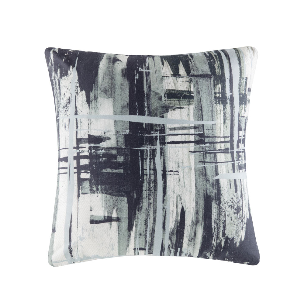 Stylish KAS Cully Multi - Hued Square Filled Contemporary Cushion