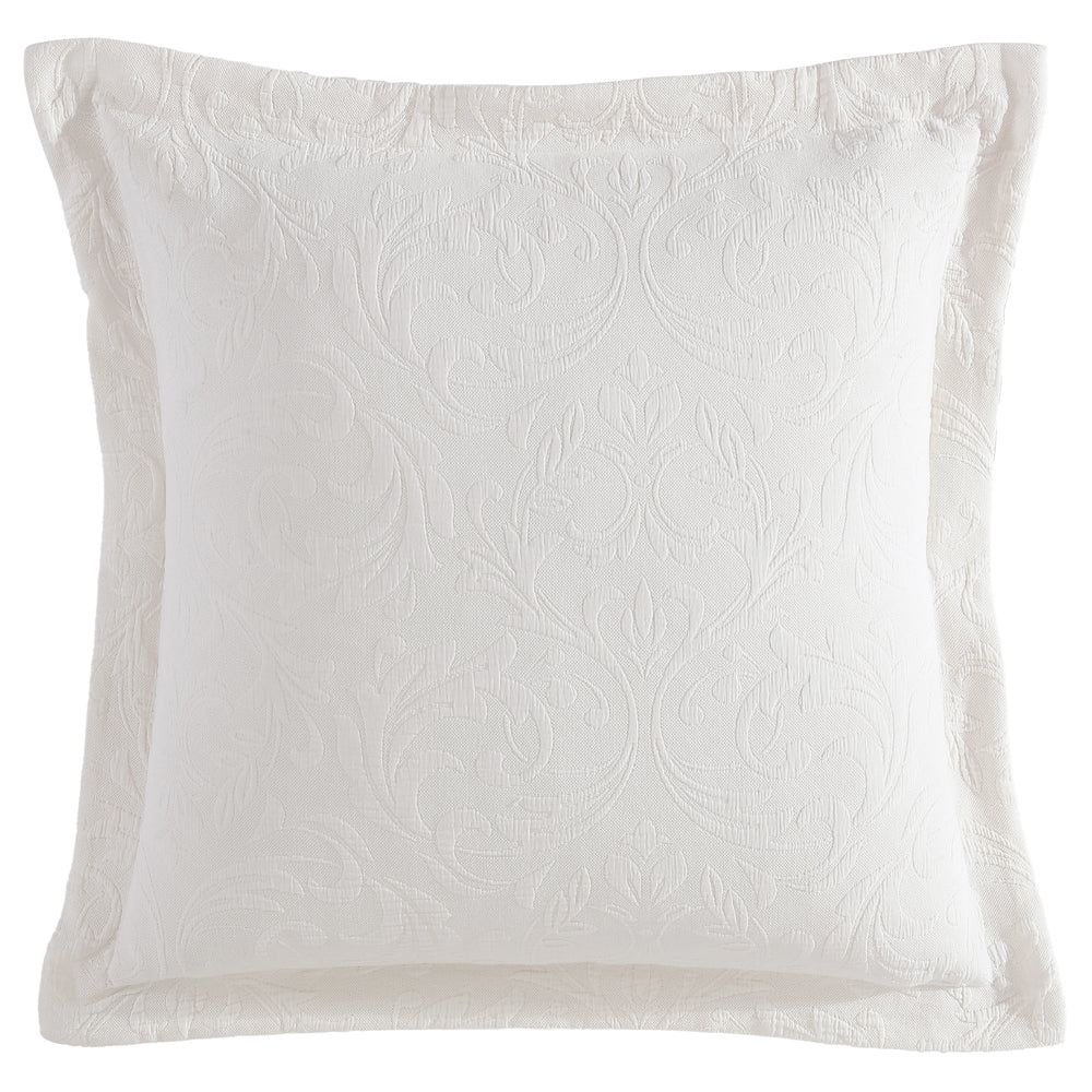 Luxurious European-style Ivory Marbella Pillowcase for Your Bedroom