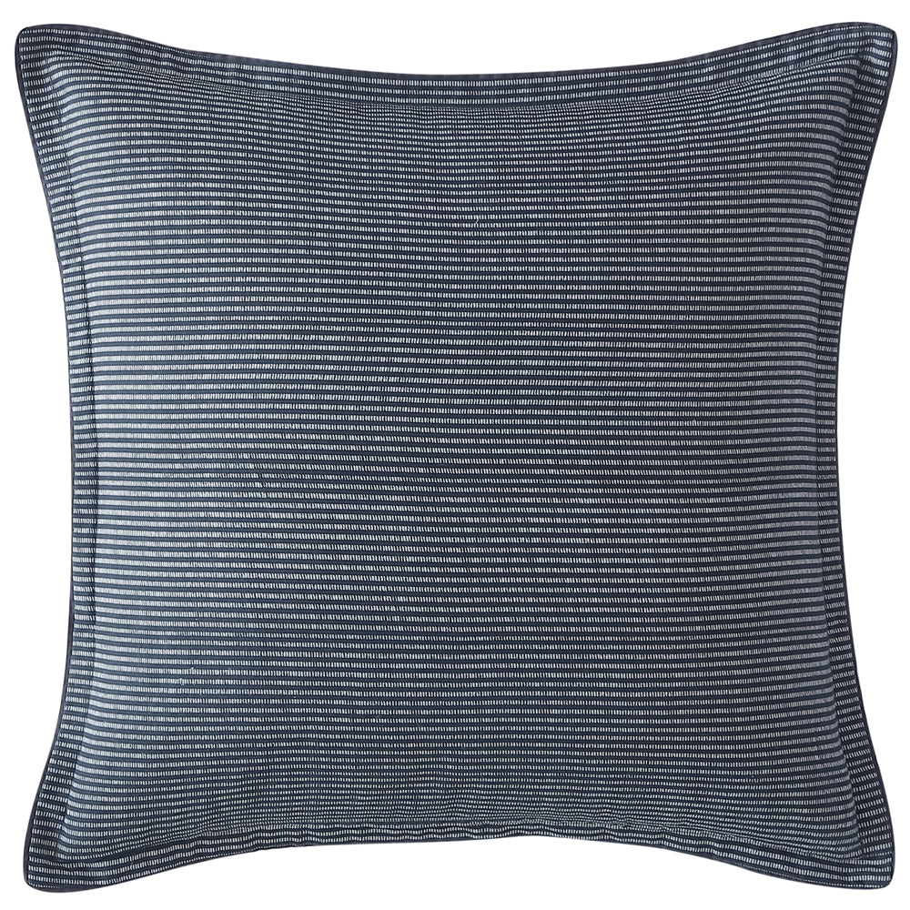 Stylish Mason Indigo European-Sized Pillowcase for Masculine Summer Decor