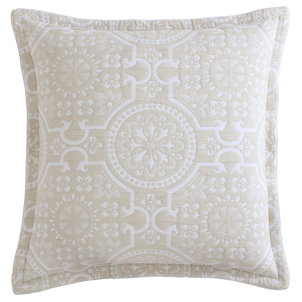 Soft and Refreshing Mayfair Stone European Pillowcase for Spring and Summer