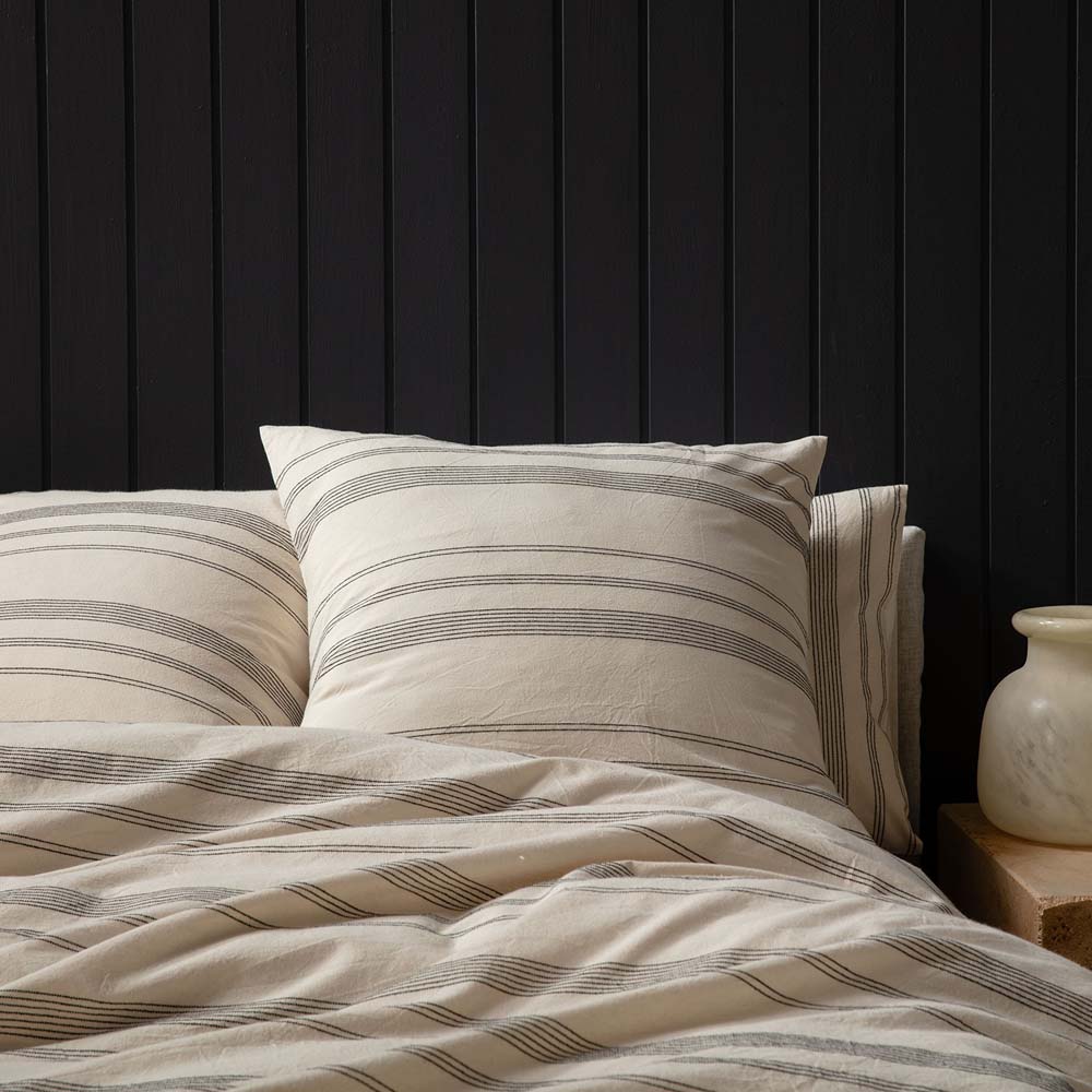 Bexley Super King Natural Quilt Cover Set with a Modern Touch