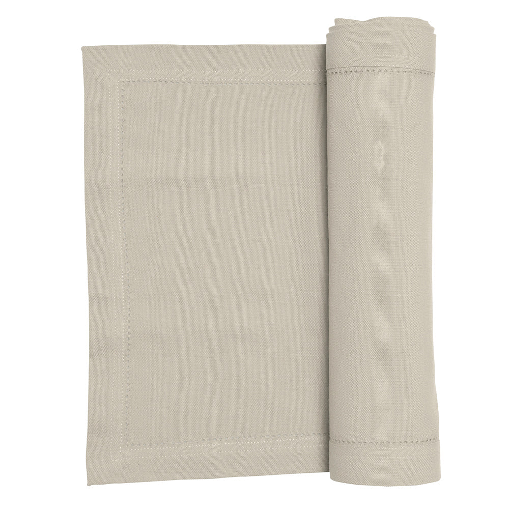 180cm Oatmeal Elegant Hemstitch Table Runner for Special and Daily Use