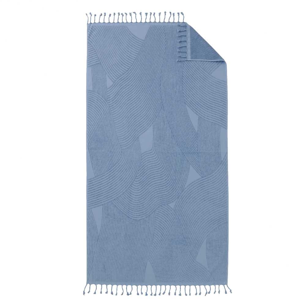 Premium Sheridan Northcove Marlin Design Lightweight Beach Towel for Relaxing at the Beach