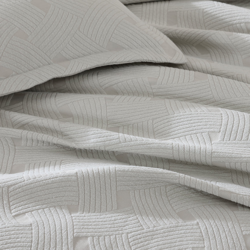 Super King Size Nara Stone Quilt Cover Set from Private Collection