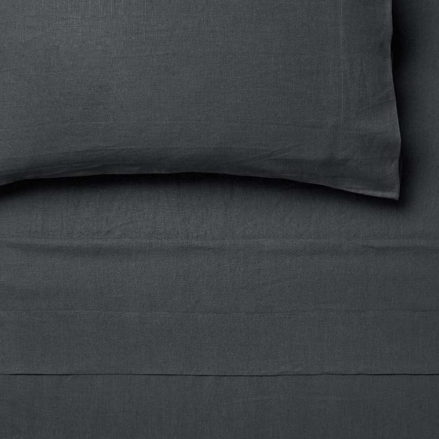 King-Size 50cm Nimes Magnet Premium Linen Sheet Set for All Seasons