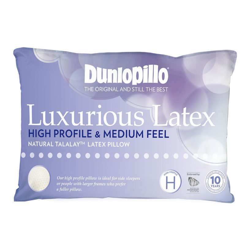 Ultra - Luxurious High - Profile Medium - Feel Premium Talalay™ Latex Pillow