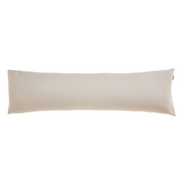 100% Cotton 500 Thread Count Taupe Augusta Body Pillowcase for Bed Linen