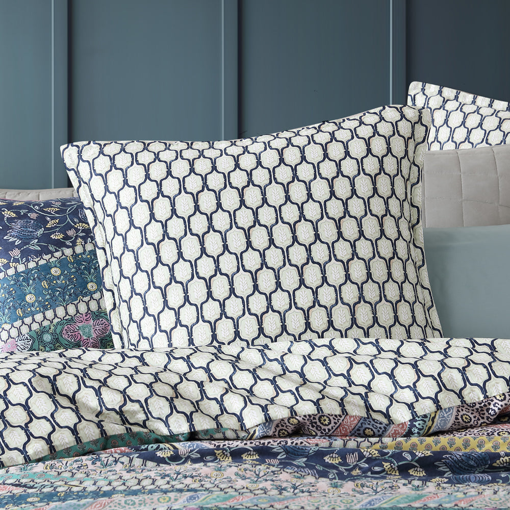 Super King Logan and Mason Rumi Bohemian Quilt Cover Set
