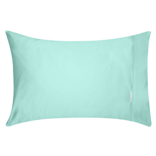 Luxurious 100% Egyptian Cotton Sateen 400TC Standard Pillowcase in Dreamy Mist Green