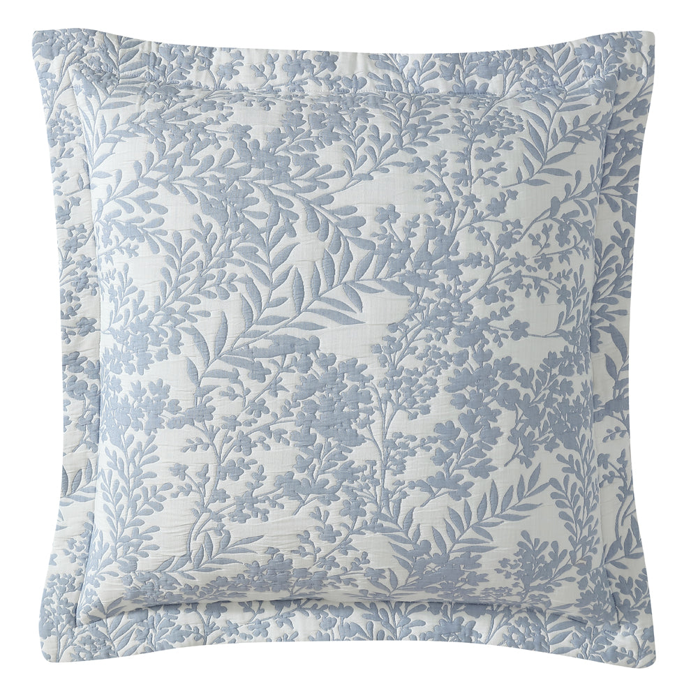 European Style Quinn Denim Pillowcase for Your Bedroom Decor