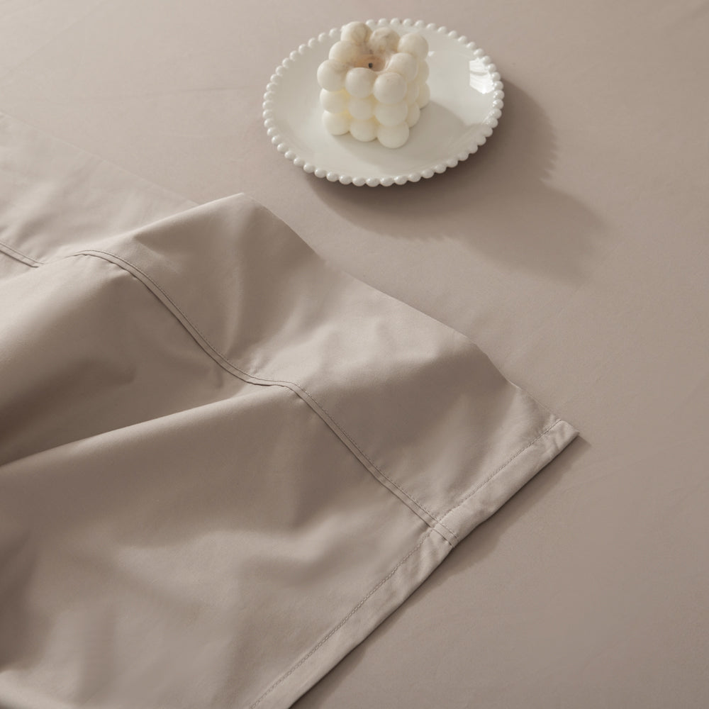 Casey 400TC 100% Cotton Double Bed Mega Flat Sheet for Ultimate Comfort