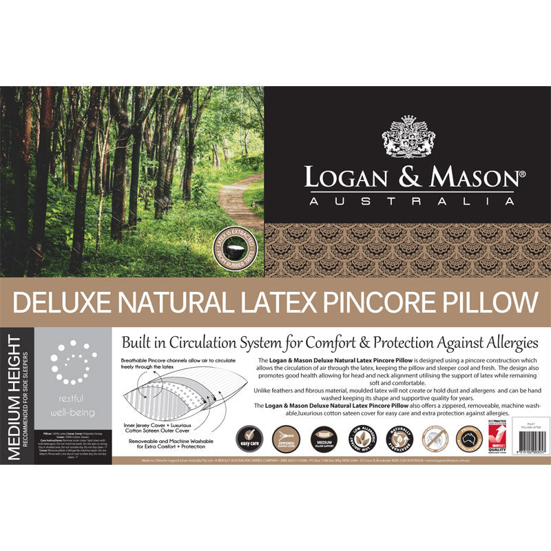 High - end Deluxe All - natural Latex Pincore Sleep Pillow