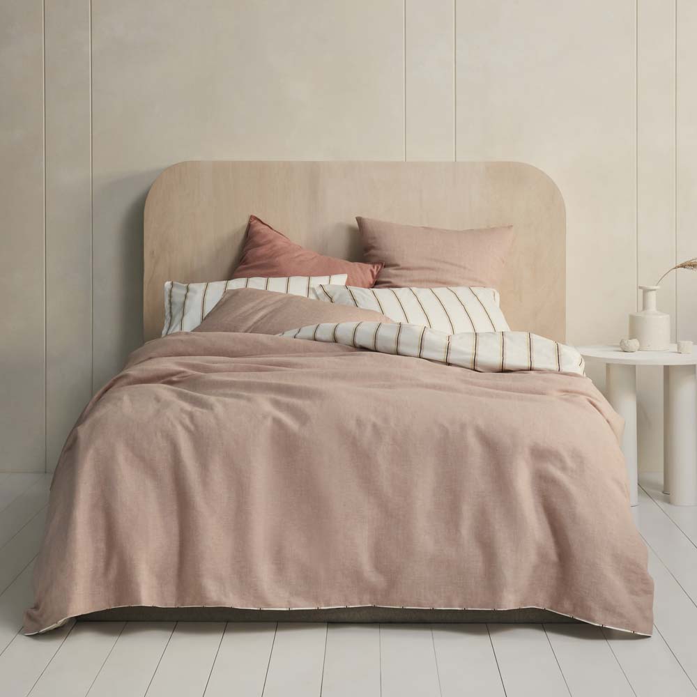 Sheridan Super King Braid Dusk Comfortable Quilt Cover Set