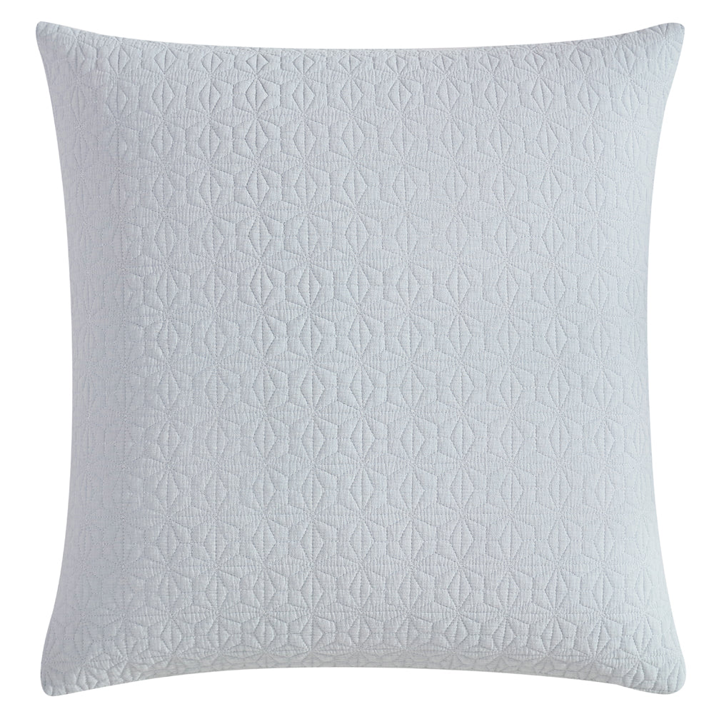 European Decorative Pillow Sham in Kayo Fog Style by Platinum Logan and Mason