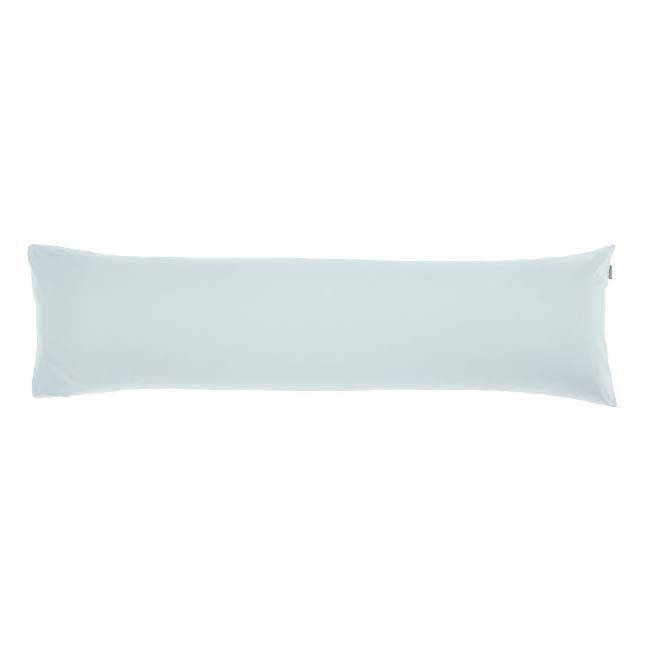 Augusta 100% Cotton 500 Thread Count Pale Blue Cuffed Body Pillowcase