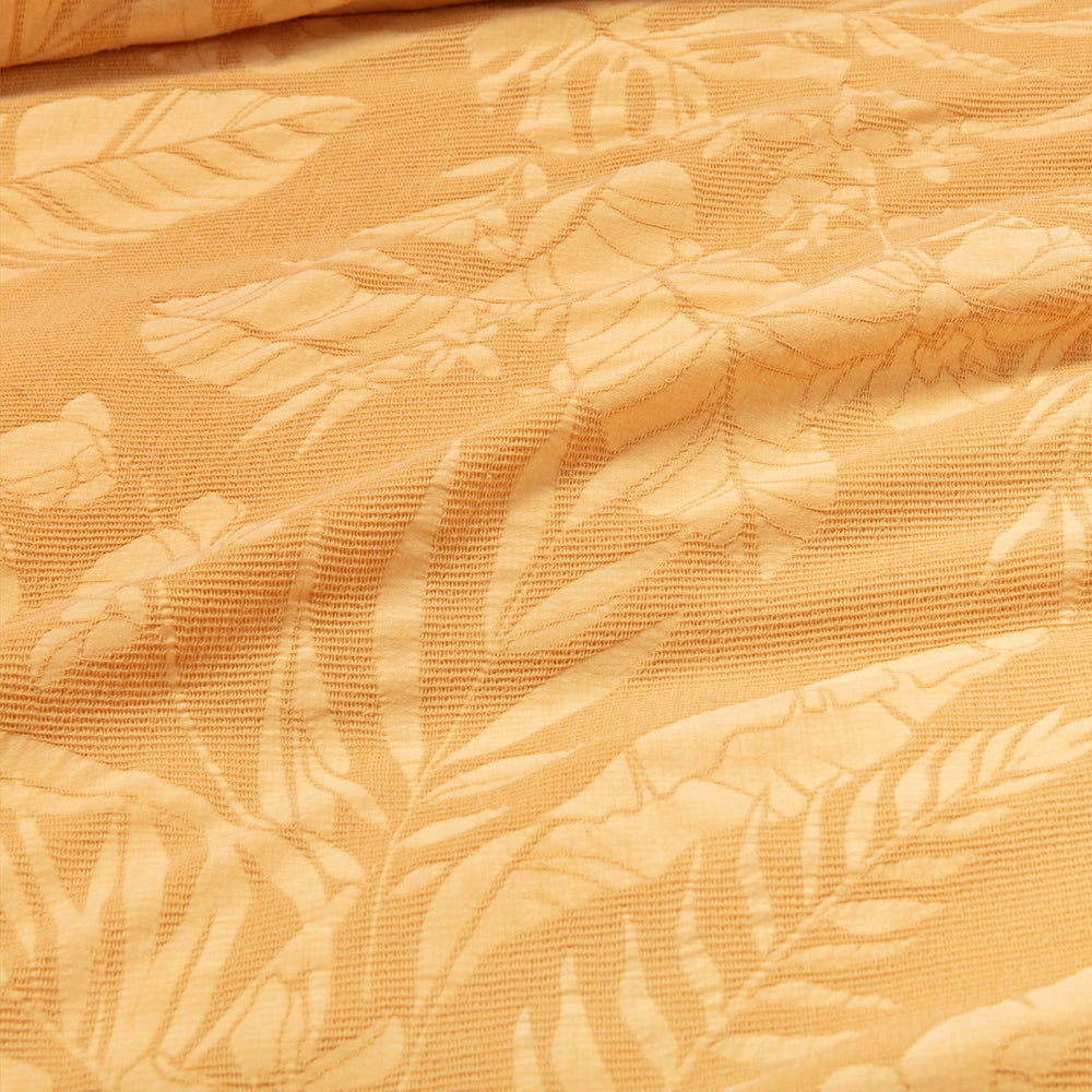 KAS Kalido Super King Size Mustard-Colored Luxury Quilt Cover Set