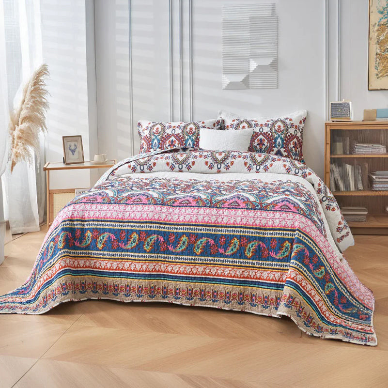 St Clair Luxury Super King Size Coverlet Set for Bedroom Decor