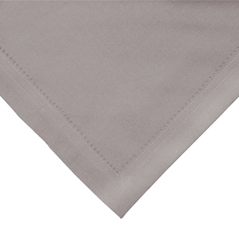 2-Pack Grey Hemstitch Napkins for Classy Dining