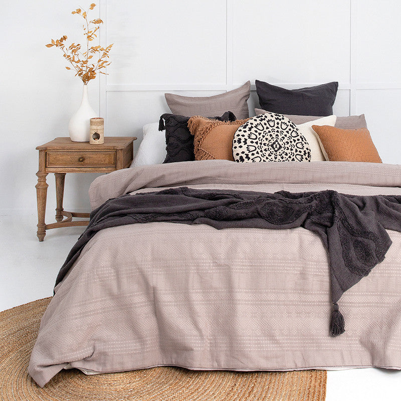 Ashcroft European-style Decorative Pillowcase with Aztec-inspired Design