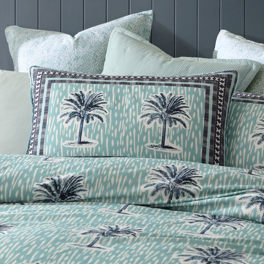 Luxurious Kimba King Size Bed Quilt Cover Set for a Coastal Bedroom Decor