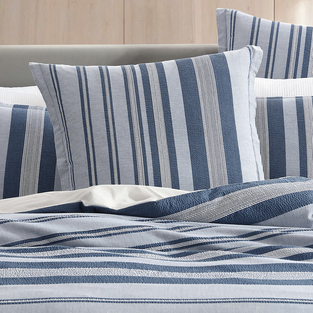 Super King Size Hunter Indigo Bed Quilt Cover Set for Bedroom Decoration