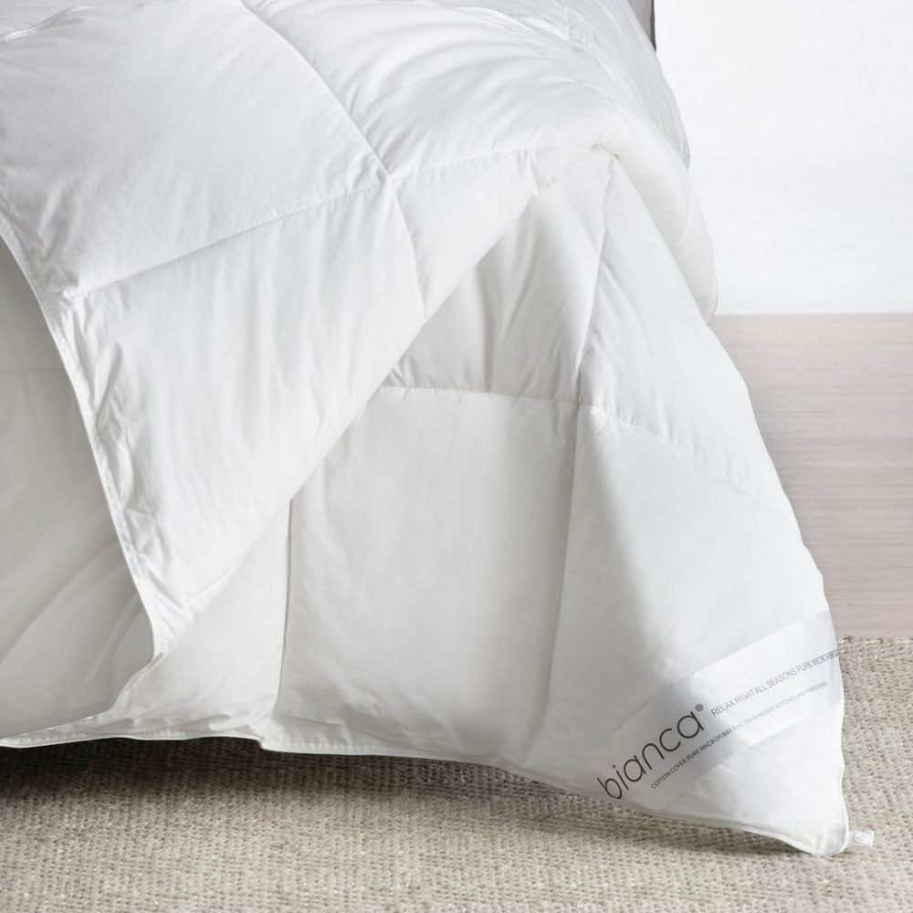 Bianca Relax Right All-Season Microfibre King Bed Quilt 200 - 550GSM