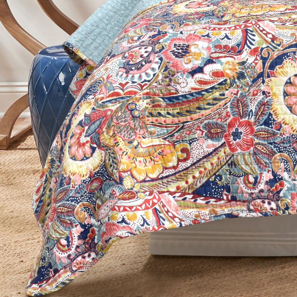 King Single Bed Christie Bed Coverlet Set - A Colorful and Stylish Bedroom Addition