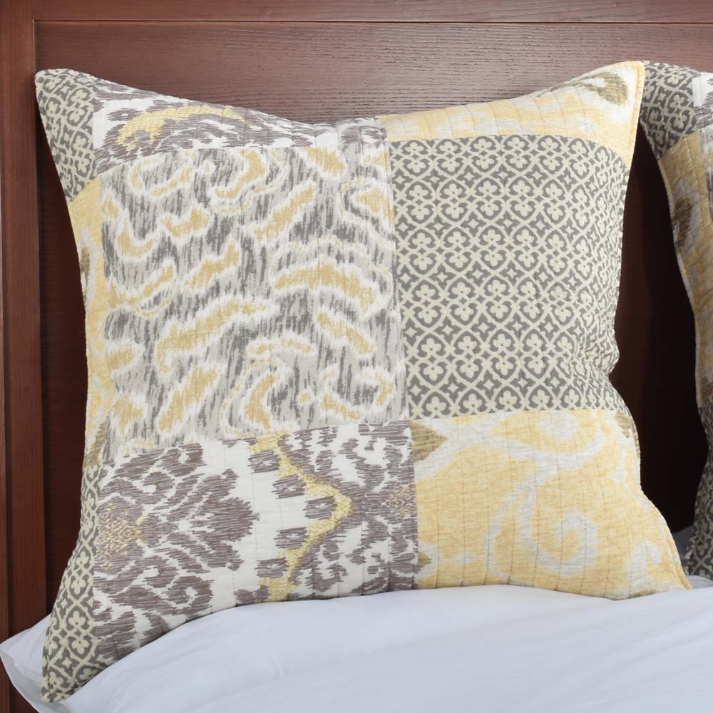 European-style Milan Geometric Patchwork Pillowcase for Home Decor