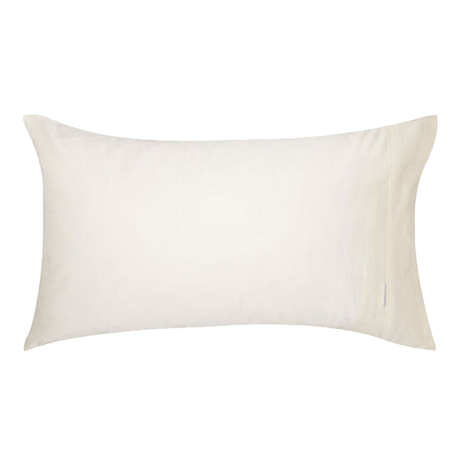 Luxurious Vanilla 400TC 100% Egyptian Cotton Sateen King Size Pillowcase