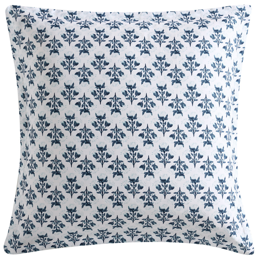 European-Style Into The Blue Decorative Pillowcase for Bedroom