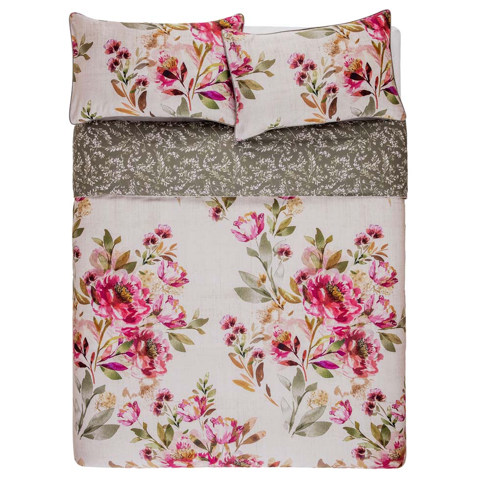 KAS Taneya King - Sized Multi - Patterned Quilt Cover Set for Bed