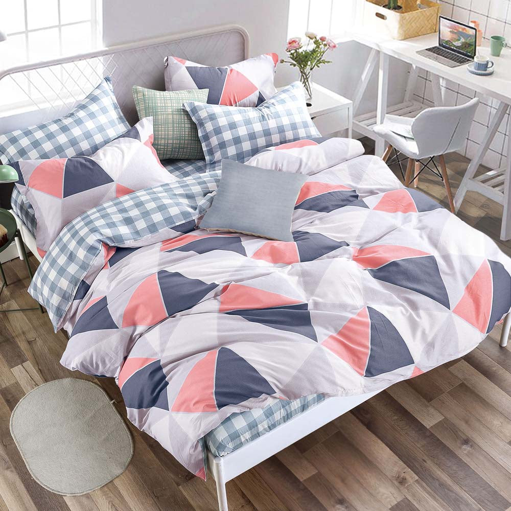 Luxurious Aria Multi King - Sized Bed Quilt Cover Set