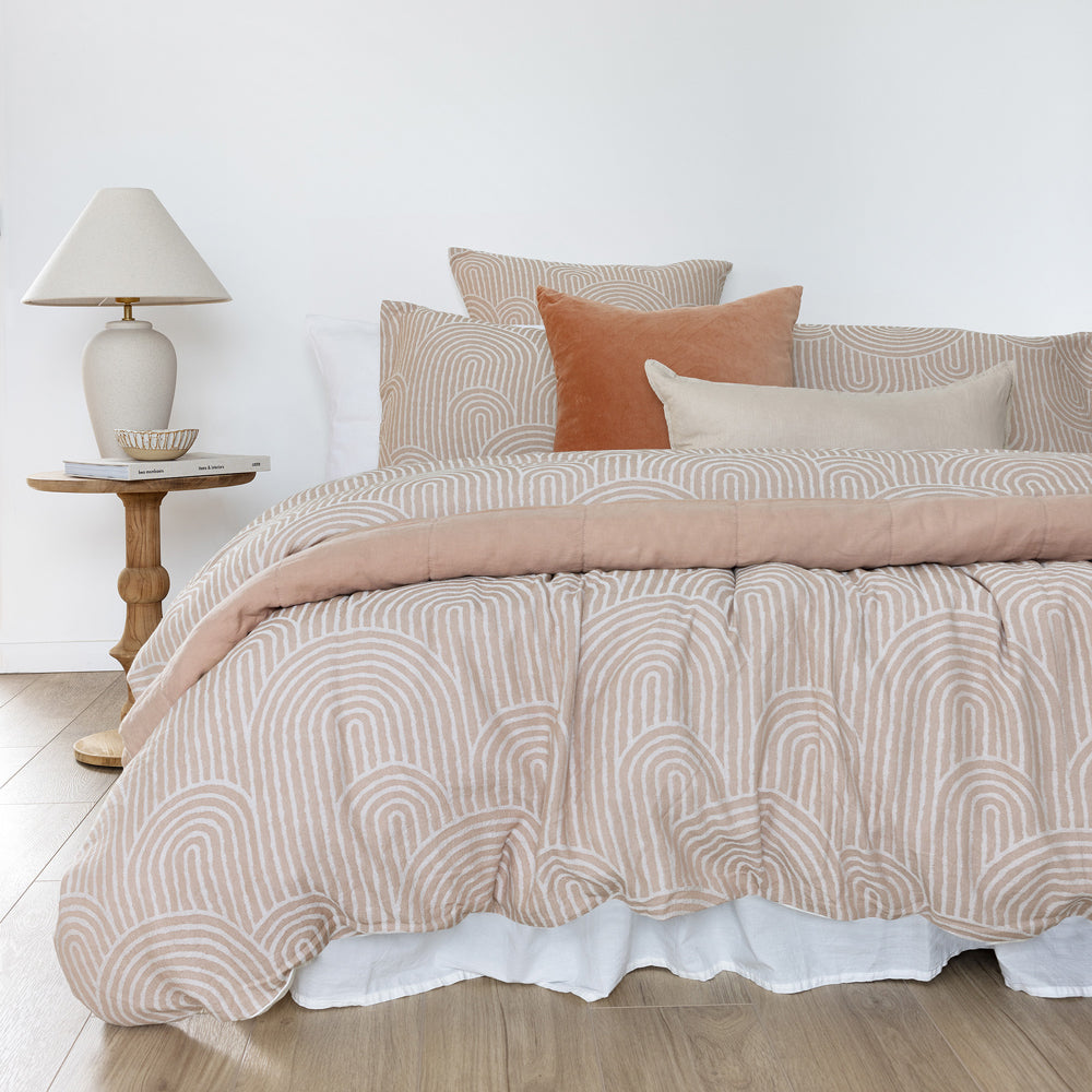 Luxurious Bambury Merida Super King Size Quilt Cover Set for Elegant Bedrooms