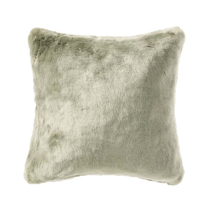 Linen House Selma Wasabi Soft Square Filled Cushion for Winter