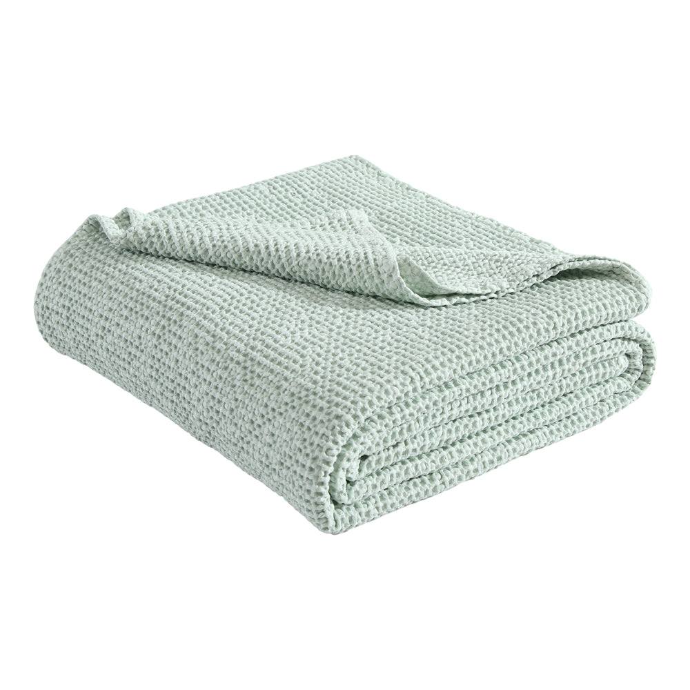 Urban Surf Waffle Style Blanket for Queen or King Size Bed - Private Collection