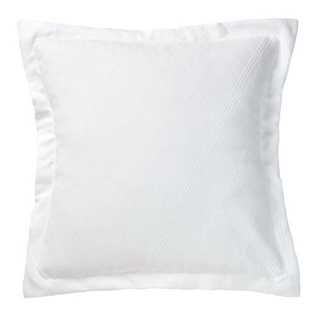 European-style White Pillowcase by Antoine for a Classic Bedroom Look