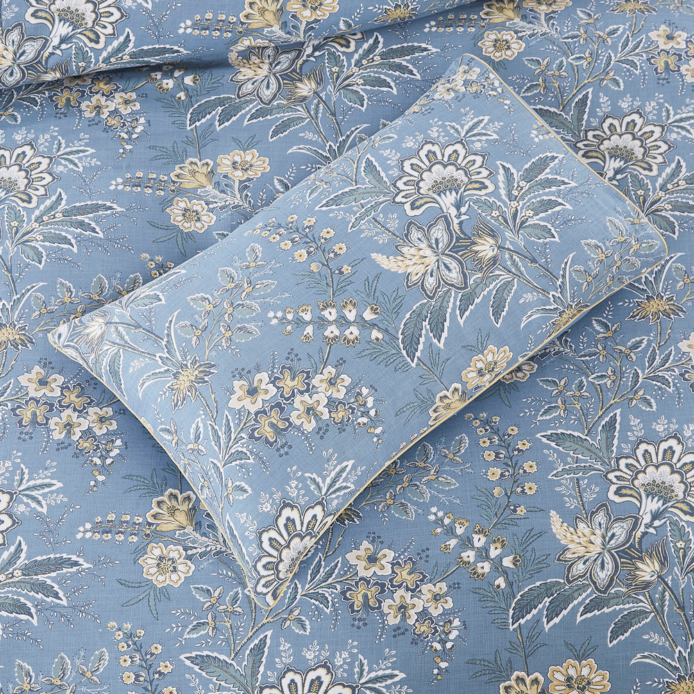 Laura Ashley Super King Marlbrook Dusky Seaspray Quilt Cover Set
