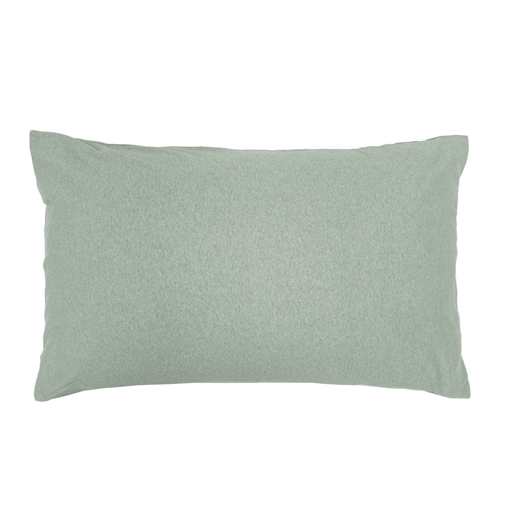 BedT Organica Single Bed Sage Colored Bed Sheet Set for All - Season Comfort