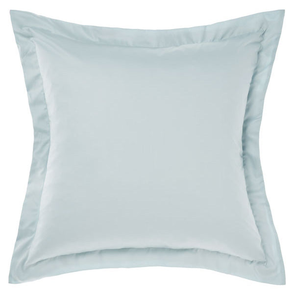 100% Cotton 500TC Pale Blue Augusta European Pillowcase for Stylish Beds
