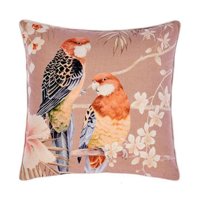 Linen House Rosella Botanic Multi - Square Filled Decorative Cushion