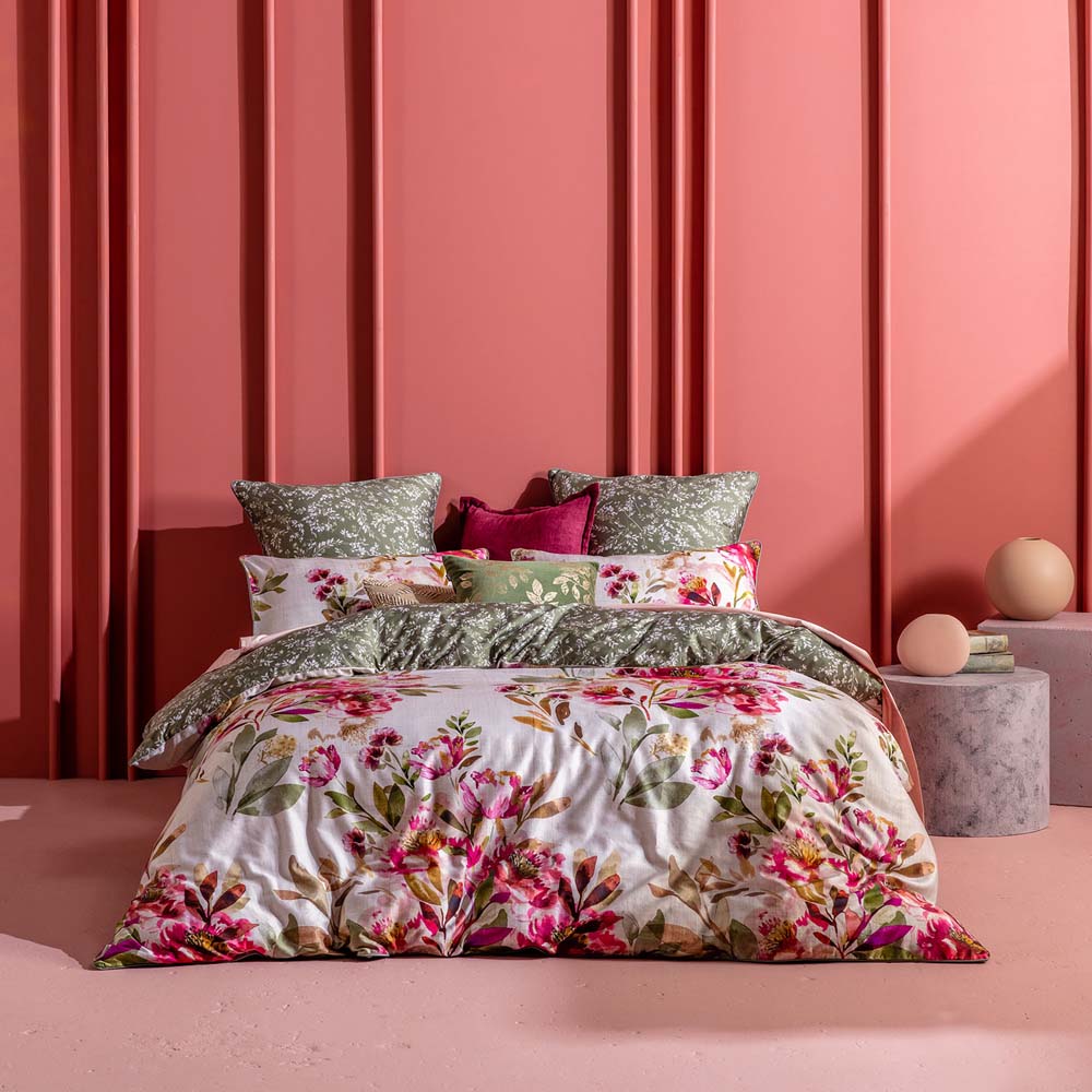 KAS Taneya King - Sized Multi - Patterned Quilt Cover Set for Bed