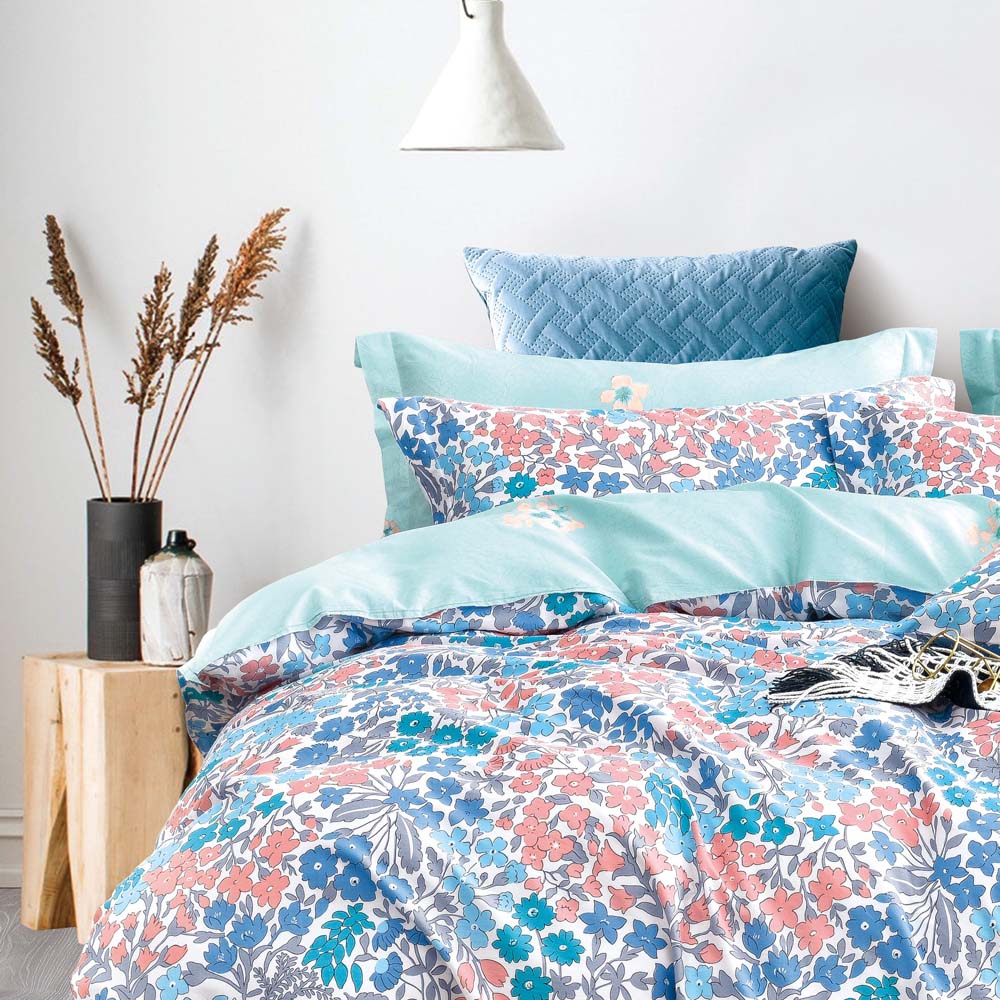 Isabelle Multi Queen - Size Quilt Cover Set for Girls' Bedroom