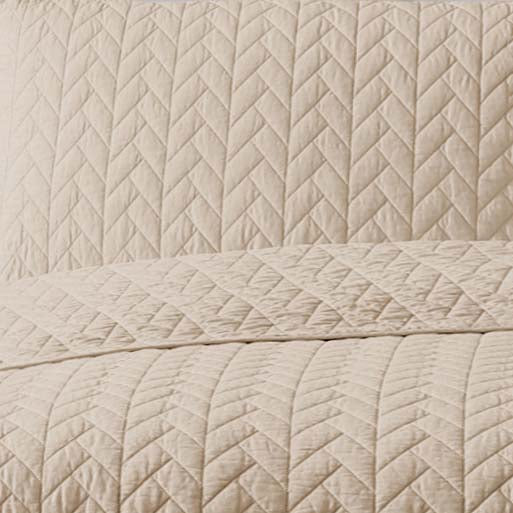 Queen - Sized Maya Linen Quilt Cover Set with Soft Patterns