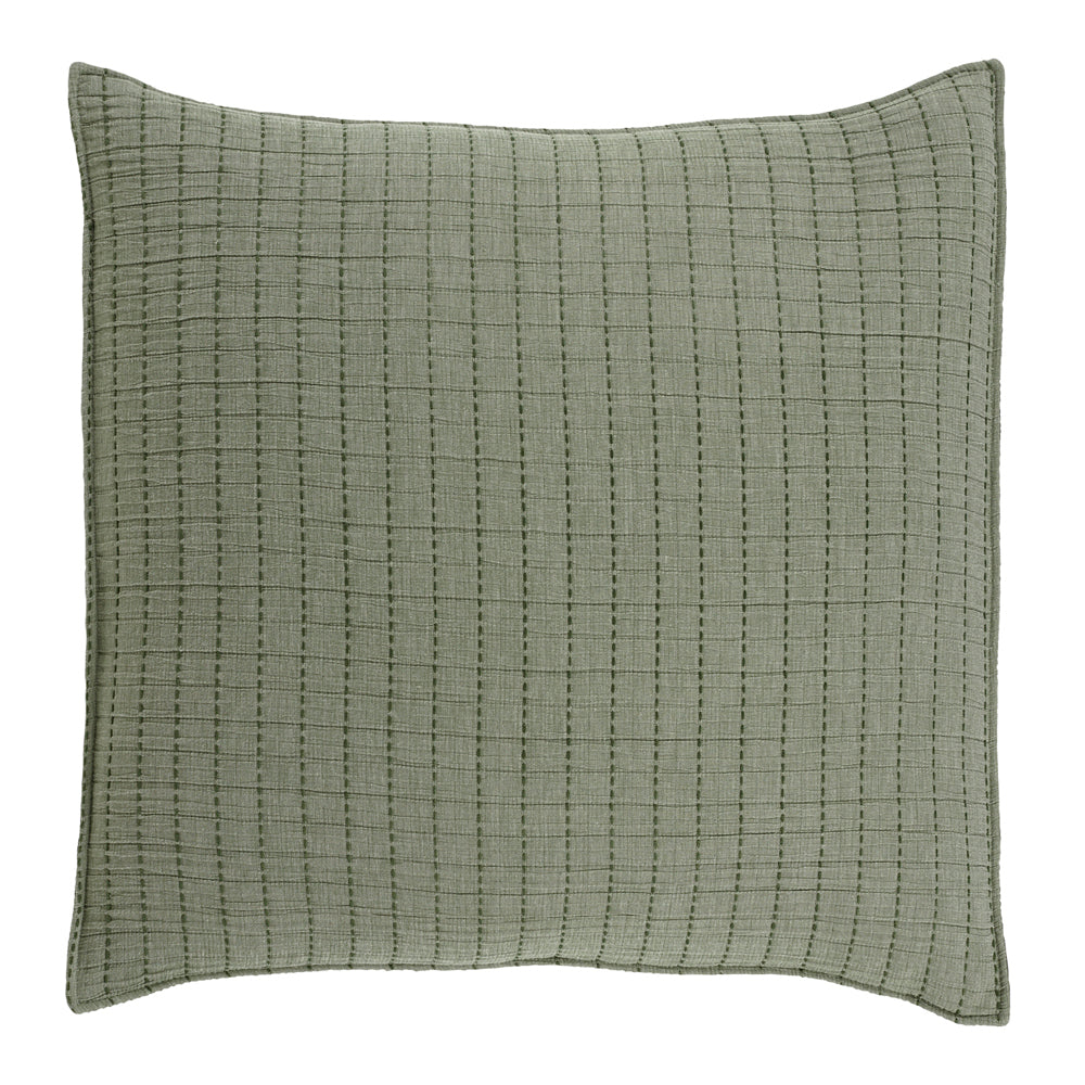European-Style Bari Green Decorative Pillowcase for Easy and Stylish Bedding